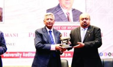 संस्थान भारतीय मूल्यों का अभिसरण-वेंकटरमणी