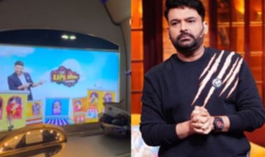 फ्लाइट में अपना ही शो देख रहे कपिल शर्मा ने शेयर किया वीडियो