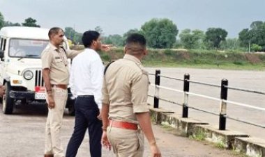 नैनी-महानदी का जलस्तर बढ़ा, गांवों में मुनादी