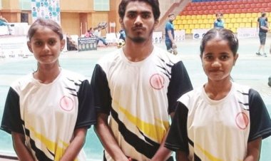 कोर्फबाल स्पर्धा के लिए सरगुजा के तीन का चयन