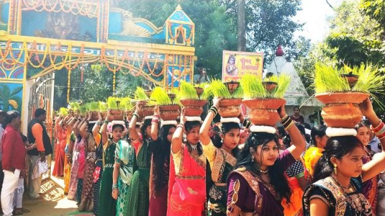 जवारा विसर्जन