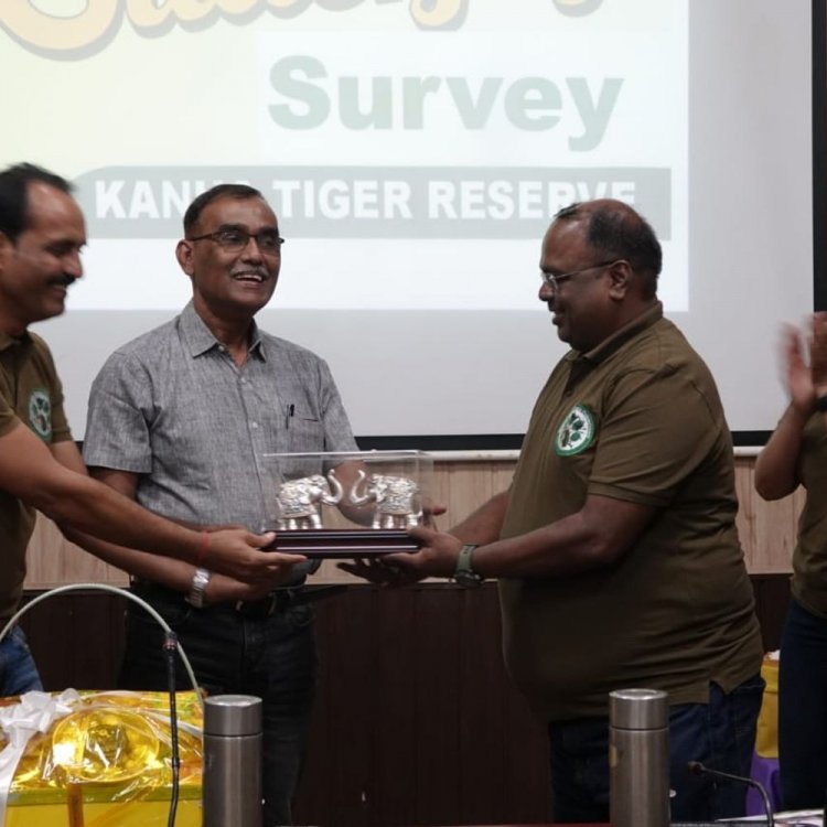 कान्हा टाइगर रिजर्व में तितली सर्वेक्षण का सफल समापन:11 राज्यों के 74 वॉलिंटियर्स ने 39 फॉरेस्ट कैंप में 4 दिनों तक किया सर्वेक्षण