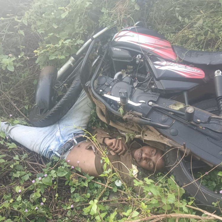 सड़क हादसे में युवक की मौत:बस में क्लीनर था, ग्राम तलवाड़ा बुजुर्ग में पुलिया के नीचे मिला शव