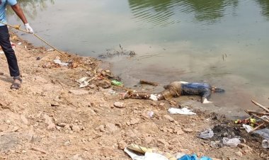 5 दिन से लापता युवक का नदी में मिला शव:परिजनों ने प्रेम प्रसंग में हत्या का शक जताया; भाई बोला- कुछ लड़के ऑटो से ले गए थे
