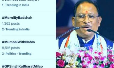 छत्तीसगढ़ औद्योगिक नीति 2024 : सोशल मीडिया हैंडल एक्स पर देश में पहले नंबर पर ट्रेंड करता रहा CGIndustrial Policy 2024, जनजातीय गौरव दिवस पर सीएम साय ने किया था नई नीति का विमोचन