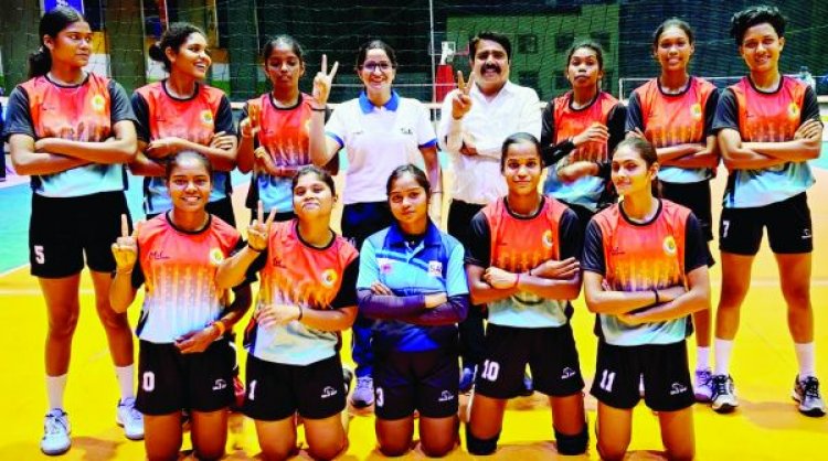 रविवि महिला टीम ऑल इंडिया वॉलीबाल के लिए क्वालीफाई