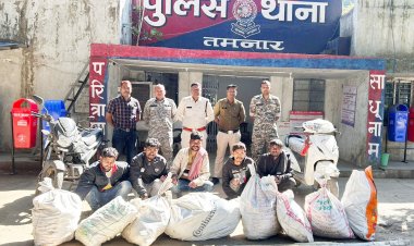 जिंदल कंपनी स्टोर से लाखों के कॉपर चोरी का खुलासा, 5 गिरफ्तार