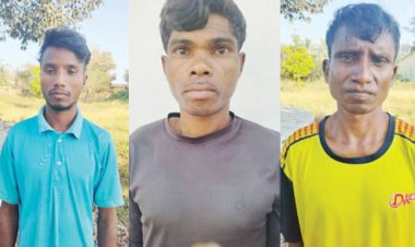 बम लगाने की तैयारी कर रहे 3 नक्सली गिरफ्तार