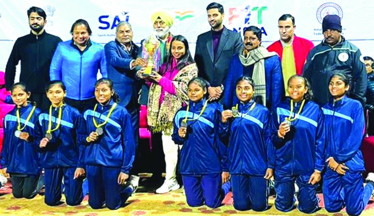 19वीं जूनियर नेशनल सॉफ्ट टेनिस स्पर्धा में छग को कांस्य