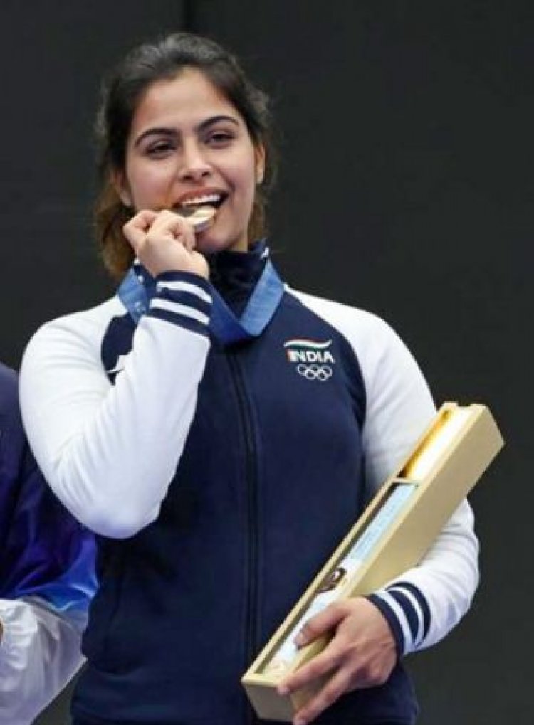 मनु भाकर और गुकेश सहित चार खिलाड़ियों को 'खेल रत्न'