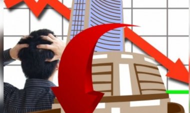 शेयर बाजार में बड़ी गिरावट, सेंसेक्स और निफ्टी 1 प्रतिशत से अधिक फिसले