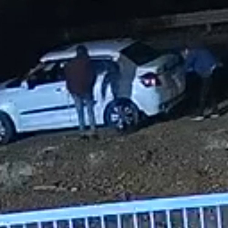 शिवपुरी के एनएच-46 पर हथियारबंद बदमाशों का आतंक:VIDEO; ट्रक शोरूम के चौकीदार को धमकाया, भागकर बचाई जान