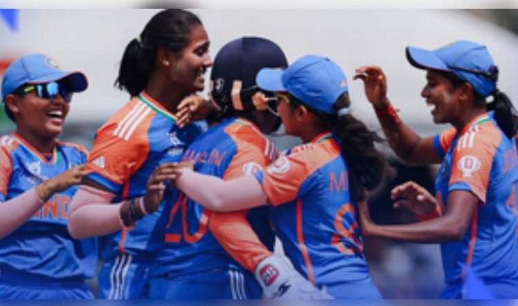 अंडर-19 महिला टी-20 विश्व कप : भारत ने दक्षिण अफ्रीका को हराकर बरकरार रखा खिताब