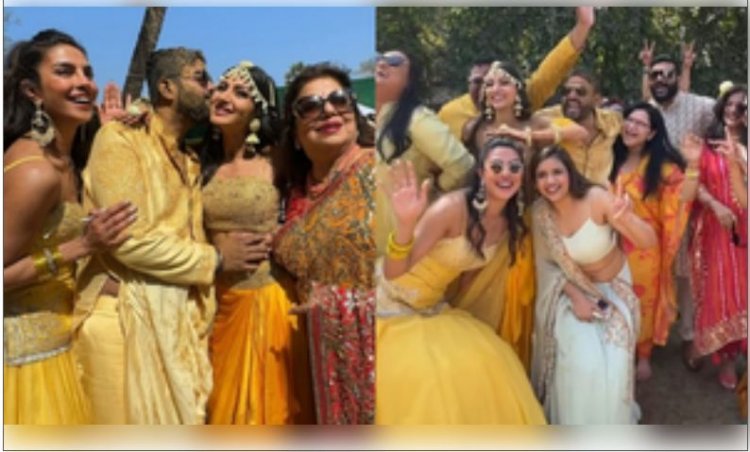 प्रियंका चोपड़ा के भाई की प्री-वेडिंग सेरेमनी में नहीं दिखे निक जोनास