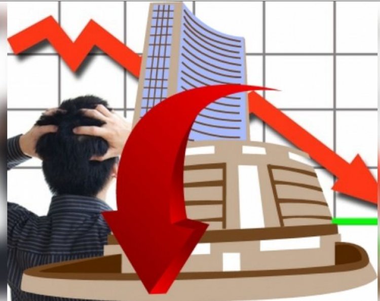 शेयर बाजार में बड़ी गिरावट, सेंसेक्स और निफ्टी 1 प्रतिशत से अधिक फिसले