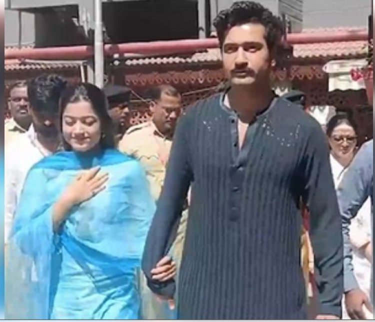 ‘छावा’ की सफलता के लिए शिरडी पहुंचे विक्की-रश्मिका, किए साईं बाबा के दर्शन