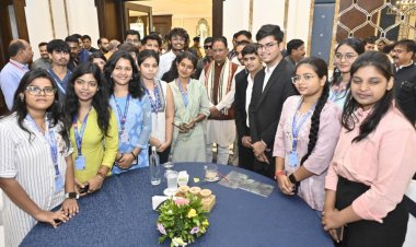 मुख्यमंत्री  विष्णु देव साय ने युवाओं के साथ किया आत्मीय संवाद