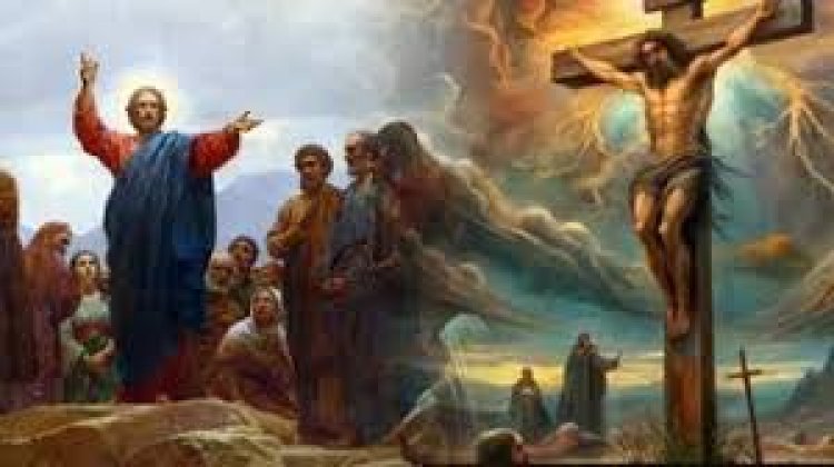 यीशु द्वारा क्रूस पर कहे गये अंतिम सात वचन-''हे पिता, इन्हें क्षमा कर, क्योंकि ये नहीं जानते कि क्या कर रहें हैं