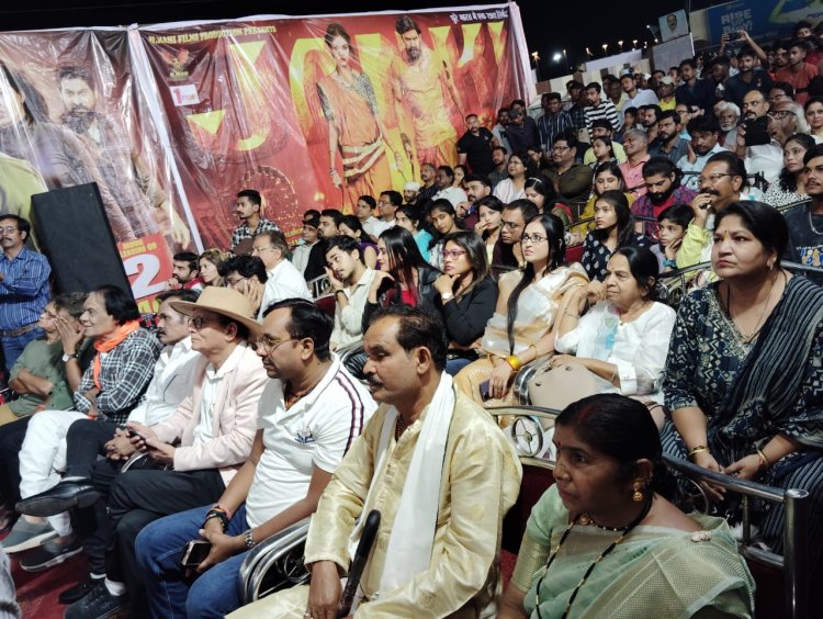 छालीवुड के सितारों की सजी महफ़िल, जानकी भाग-1 व गुईयां-2 का ट्रेलर लॉन्च एन माही फिल्म प्रोडक्शन के निर्माता मोहित साहू की प्रस्तुति