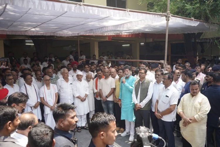 भारतीय जनता पार्टी छत्तीसगढ़ परिवार की ओर से दिनेश मिरानिया को भावभीनी श्रद्धांजलि