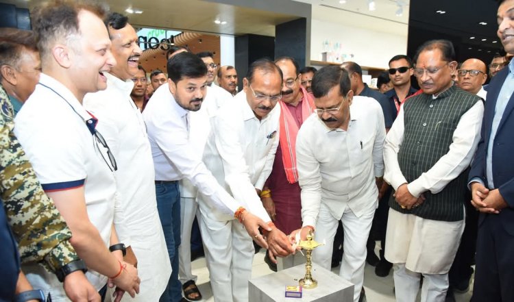 धरसींवा विधानसभा क्षेत्र अंतर्गत  जोरा मे Zora The Mall का हुआ ग्रैंड ओपनिंग