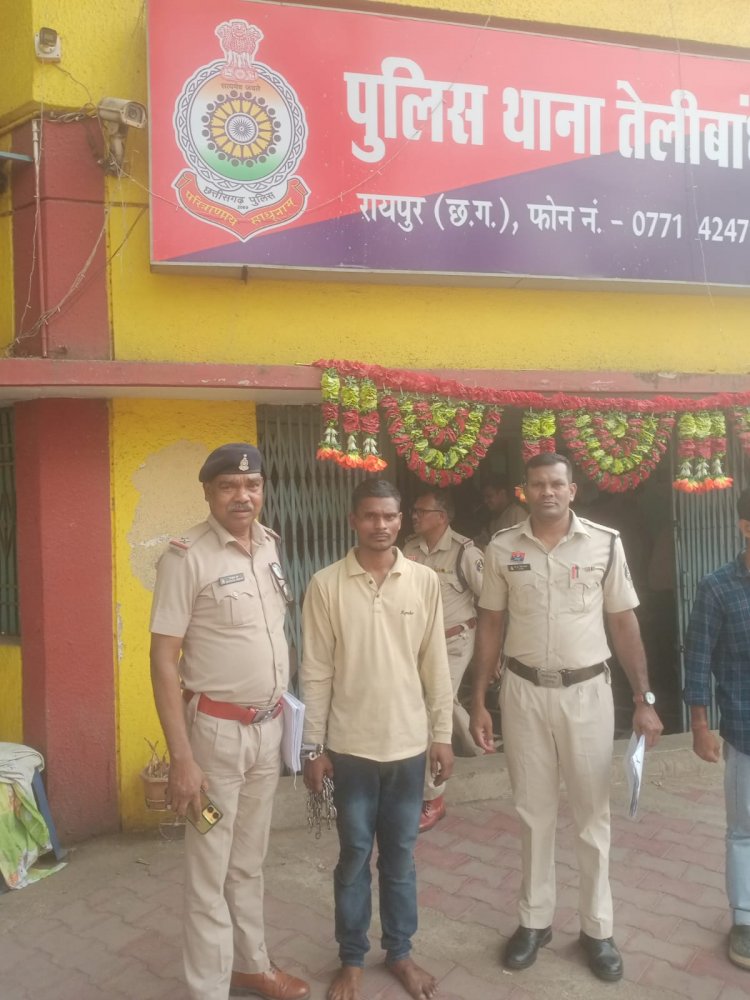 चिकन सेंटर के कर्मचारी की हत्या का आरोपी युवक गिरफ्तार