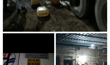 *राजधानी में मीडिया कर्मियों ने किया बड़ा खुलासा* कबाड़ी गोदाम में पुलिस की शह पर चोरी का खेल