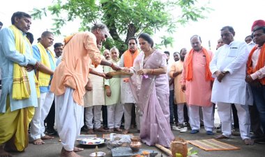 वीर सावरकर वार्ड और माधवराव सप्रे वार्ड में 4.12 करोड़ के विकास कार्यों का भूमिपूजन*