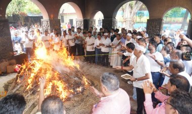 पंचतत्व में विलीन हुए वरिष्ठ समाजसेवी रामजी लाल अग्रवाल