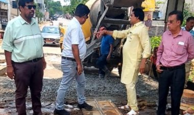 अवंती विहार नाले का ब्रिज बनकर तैयार  10 जून से होगा आवागमन प्रारंभ 