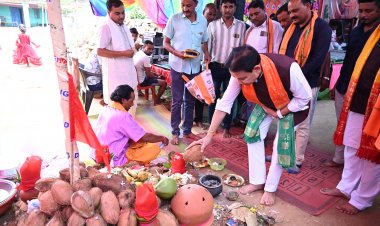 शिव मंदिर का भूमिपूजन और विकास योजनाओं की सौगात, विधायक डॉ संपत अग्रवाल ने ग्रामवासियों की समस्याओं का किया समाधान