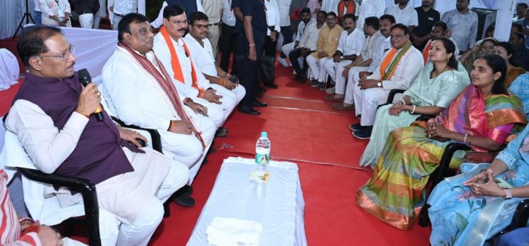 जनहित के लिए सुशासन तिहार के इस महाअभियान में बने सहभागी-मुख्यमंत्री  विष्णु देव साय