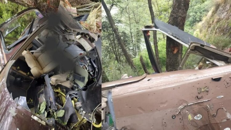 उत्तरकाशी में हादसा, हेलीकॉप्टर क्रैश होने से 6 की दर्दनाक मौत, CM धामी ने जताया दुःख