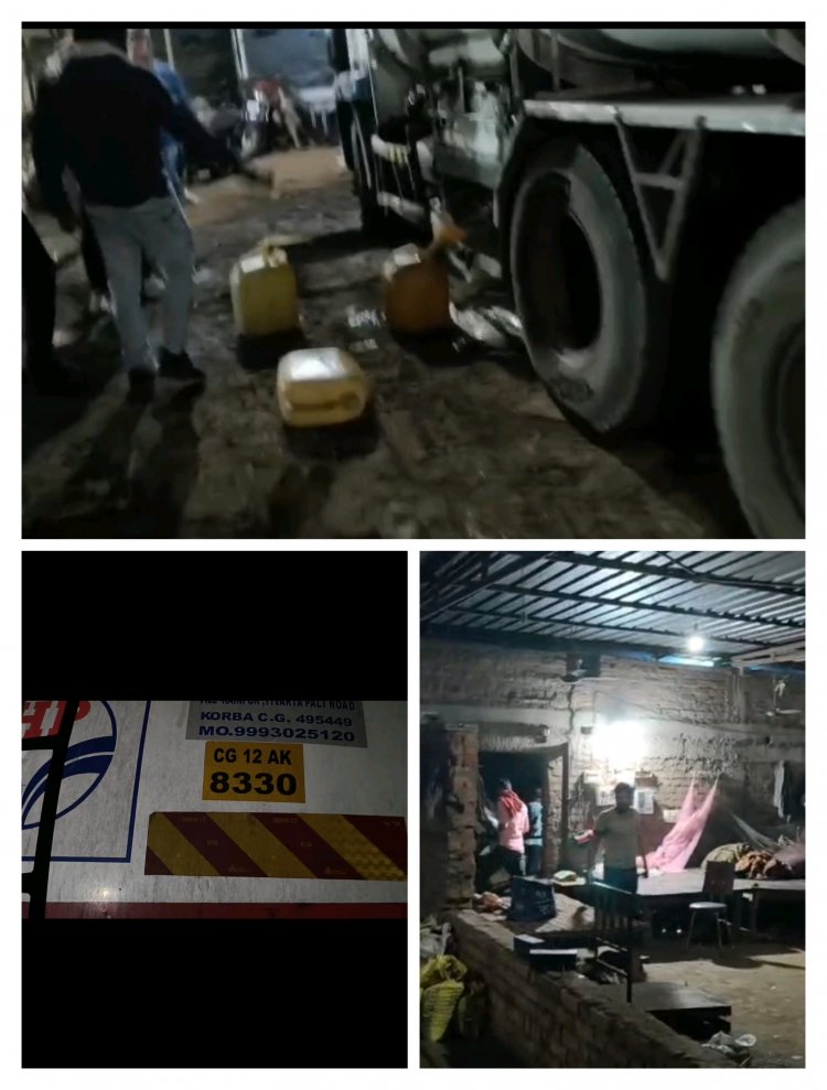 *राजधानी में मीडिया कर्मियों ने किया बड़ा खुलासा* कबाड़ी गोदाम में पुलिस की शह पर चोरी का खेल