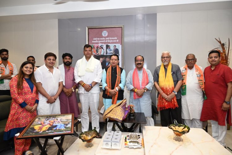 विधायक संपत अग्रवाल ने कर्मा माता मंदिर प्राण प्रतिष्ठा समारोह में दी सौगात, संस्कार और समाज पर दिया जोर*