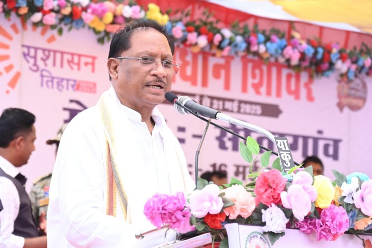 मुख्यमंत्री सेक्टर सीतागांव के समाधान शिविर में हुए शामिल, पंचायत के लोगों से किया सीधा संवाद, क्षेत्र को दी विकास की सौगात, कई महत्वपूर्ण घोषणाएं