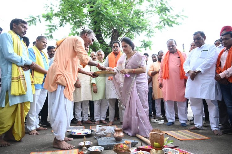 वीर सावरकर वार्ड और माधवराव सप्रे वार्ड में 4.12 करोड़ के विकास कार्यों का भूमिपूजन*