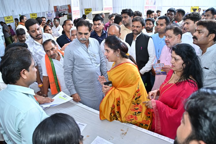 अधिकारीगण समाधान शिविर को गंभीरता से लेकर आमजनों को संतुष्ट करें महापौर मीनल चौबे
