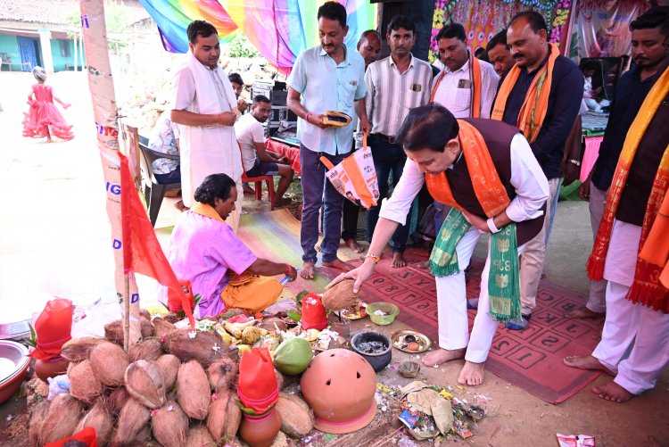 शिव मंदिर का भूमिपूजन और विकास योजनाओं की सौगात, विधायक डॉ संपत अग्रवाल ने ग्रामवासियों की समस्याओं का किया समाधान