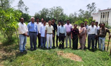 विश्व पर्यावरण दिवस के अवसर पर किया गया वृक्षारोपण