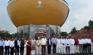 ओडिशा में अध्ययन दौरे पर संसद की शिक्षा, महिला, बाल, युवा एवं खेल संबंधी स्थायी समिति सांसद बृजमोहन अग्रवाल ने योजनाओं का लिया जायजा