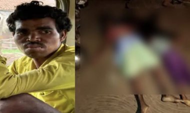 CRIME NEWS : पति ने कुल्हाड़ी मारकर की पत्नी और बेटी की हत्या, फिर करने वाला था खुदकुशी, तभी पहुंच गई पुलिस