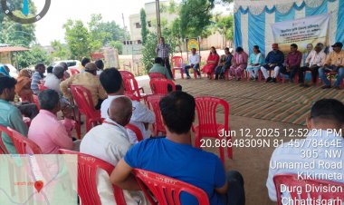 विकसित कृषि संकल्प अभियान अंतर्गत किसानों को दी गई जानकारी