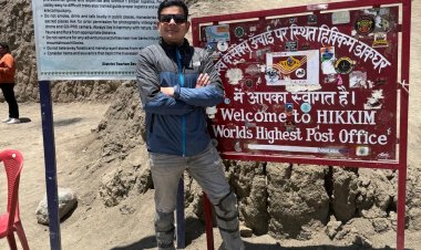 बसना से स्पीति, और हर मोड़ पर एक नई कहानी,बाइक की हर गूंज कहती रही, “रुकना मना है”