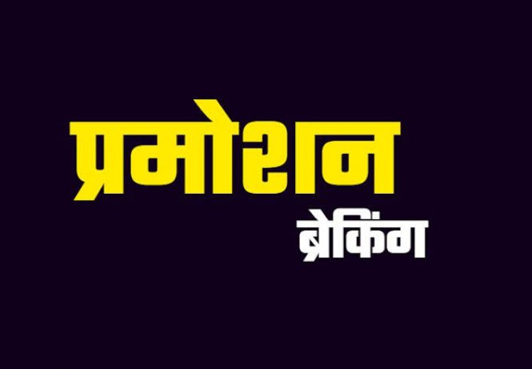 प्रमोशन ब्रेकिंग : पुलिस विभाग में बड़े पैमाने में 59 अधिकारियों का प्रमोशन,46 इंस्पेक्टर बने DSP,देखिए लिस्ट