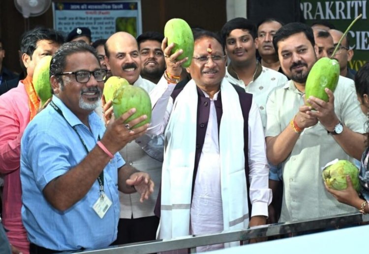 आम की खेेती किसानों की आय बढ़ाने में मददगार: मुख्यमंत्री विष्णु देव साय
