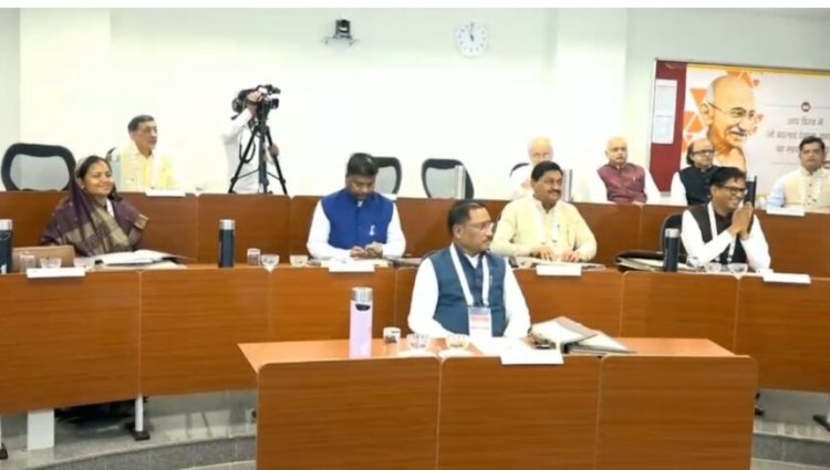 CM विष्णु देव साय मंत्रिमंडल का चिंतन शिविर 2.0 शुरू, आईआईएम रायपुर में दो दिन होगा आयोजन