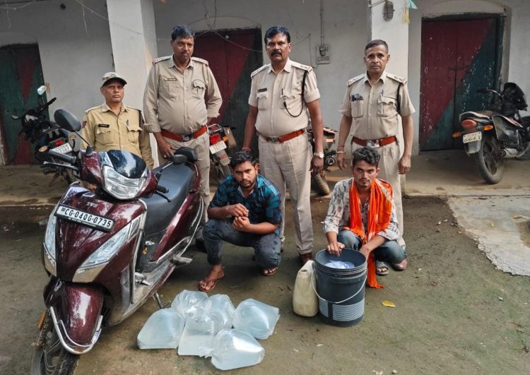 महासमुंद में अवैध शराब के खिलाफ बड़ी कार्रवाई