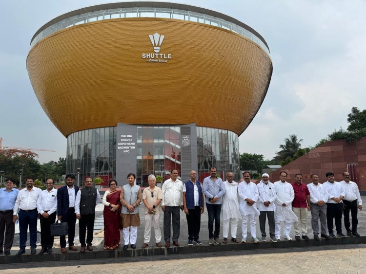 ओडिशा में अध्ययन दौरे पर संसद की शिक्षा, महिला, बाल, युवा एवं खेल संबंधी स्थायी समिति सांसद बृजमोहन अग्रवाल ने योजनाओं का लिया जायजा