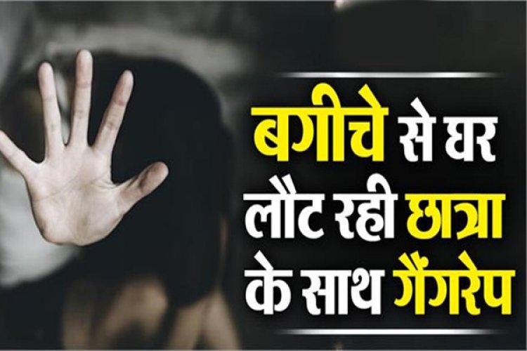 बगीचे से घर लौट रही छात्रा के साथ हैवानियत, रास्ते में खींचकर सुनसान जगह पर ले गए दरिंदे; फिर बारी-बारी किया...